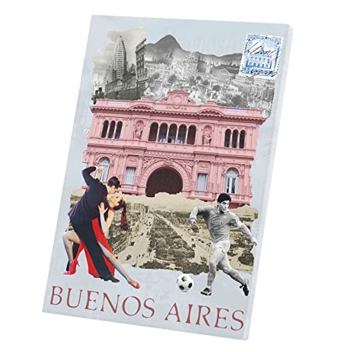 Tableau déco voyage Argentine grand format 60x85 pour grand mur
