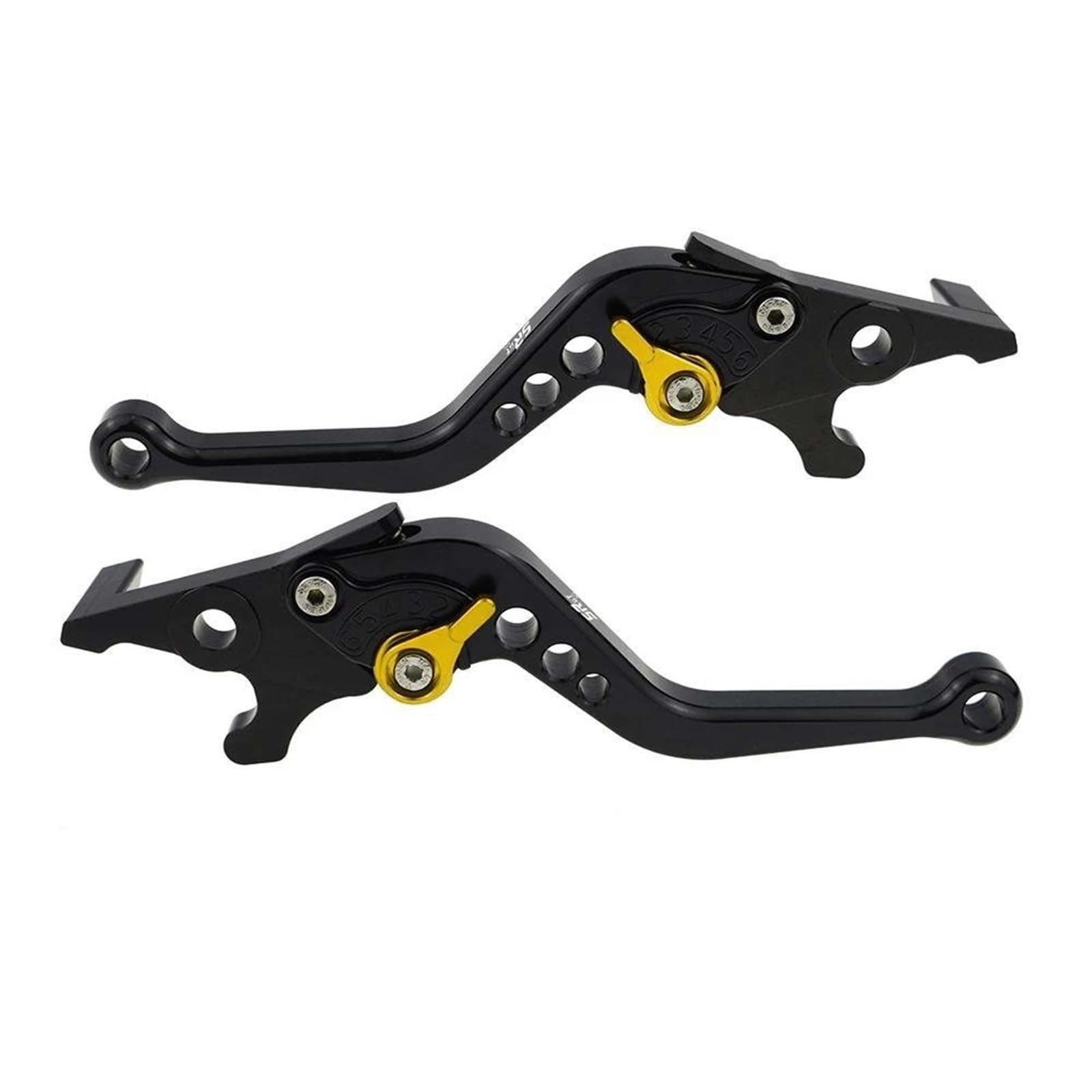 Fxvbg Yellow Clutch Motorcycle Parts Brake Lever Pivot Clutch Levers Control Handles For Aprilia Sr Gt125 Gt 125 2021-2023 2022(Yellow)