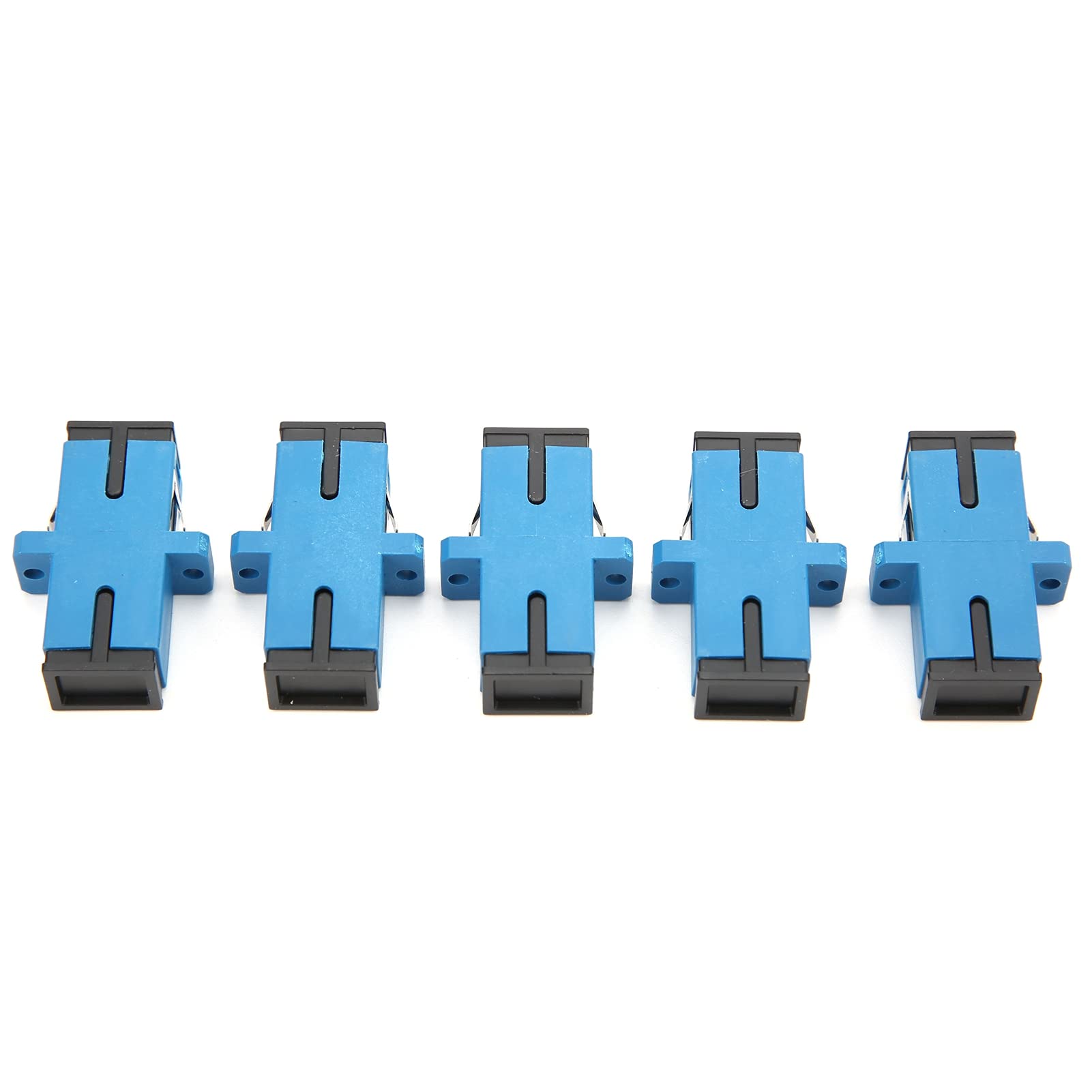 Acoplador SC-SC Fibra Óptica 50 Piezas Brida Simple Adaptador Conector Industrial