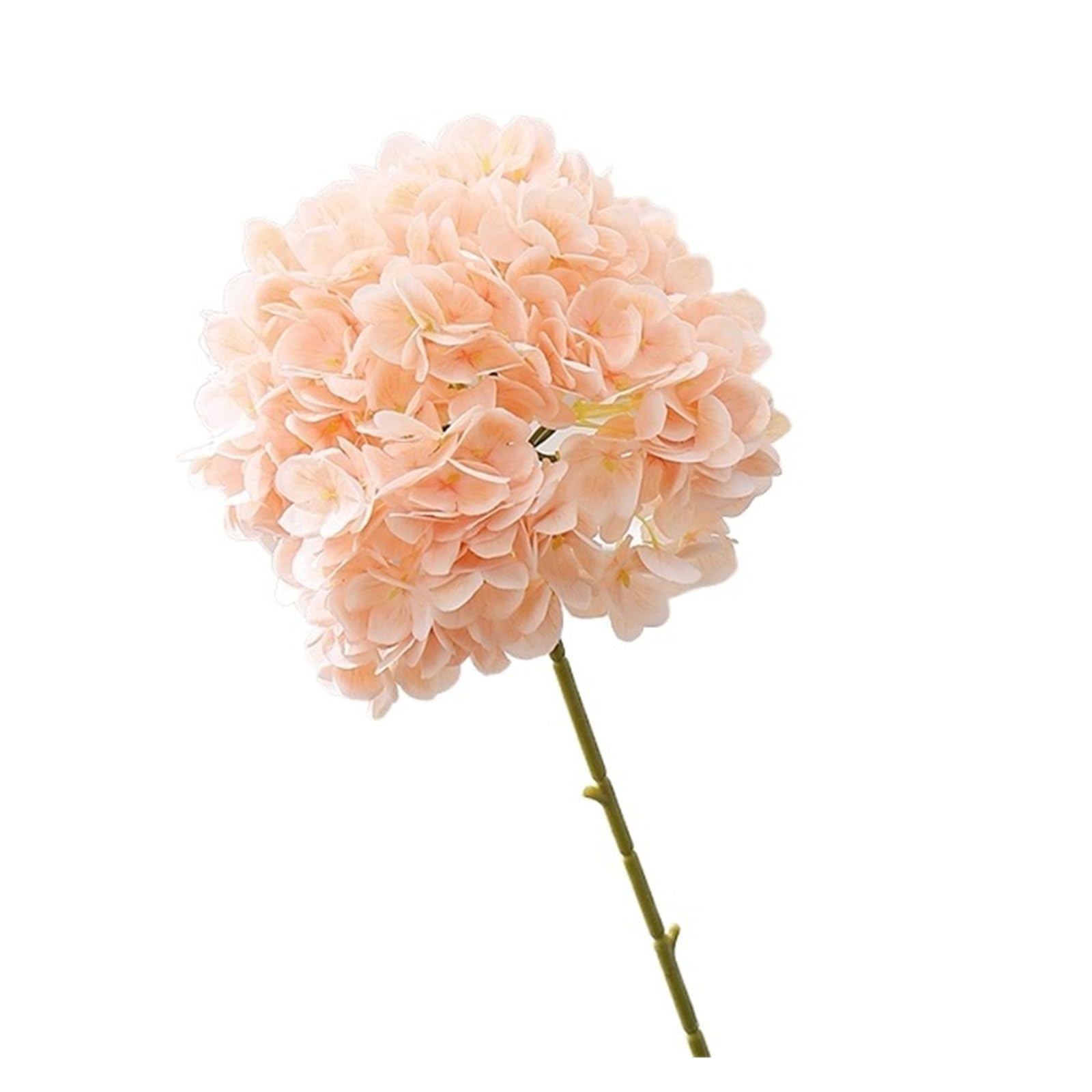 HamPaesk 1/2Pcs 75cm Artificial Flowers Wedding Bouquet For Home Room Decoration DIY Craft Wreath Gifts Accessories(Champagne,2Pcs)