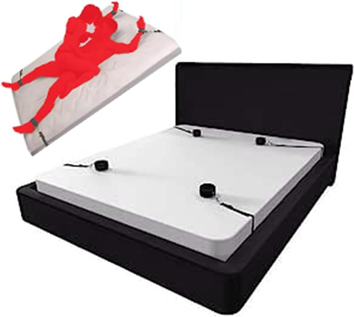 Cintura Per Yoga E Fitness - Cinghia Regolabile Ad Anelli Per Allenamento A Casa O A Letto