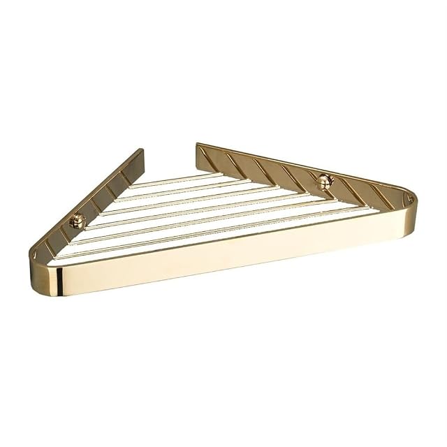 ZDJZMGZ Shower Shelf Corner Shower Caddy Triangle Metal Shower Shelf Wall Mounted Shower Rack Organizer for Inside Shower