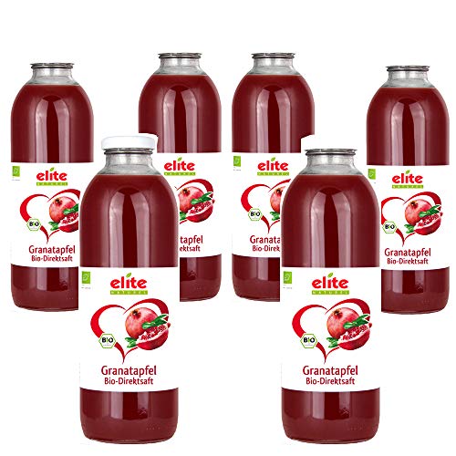 Elite Naturel Bio Granatapfel 100% Direktsaft, 6x 700 ml Cover