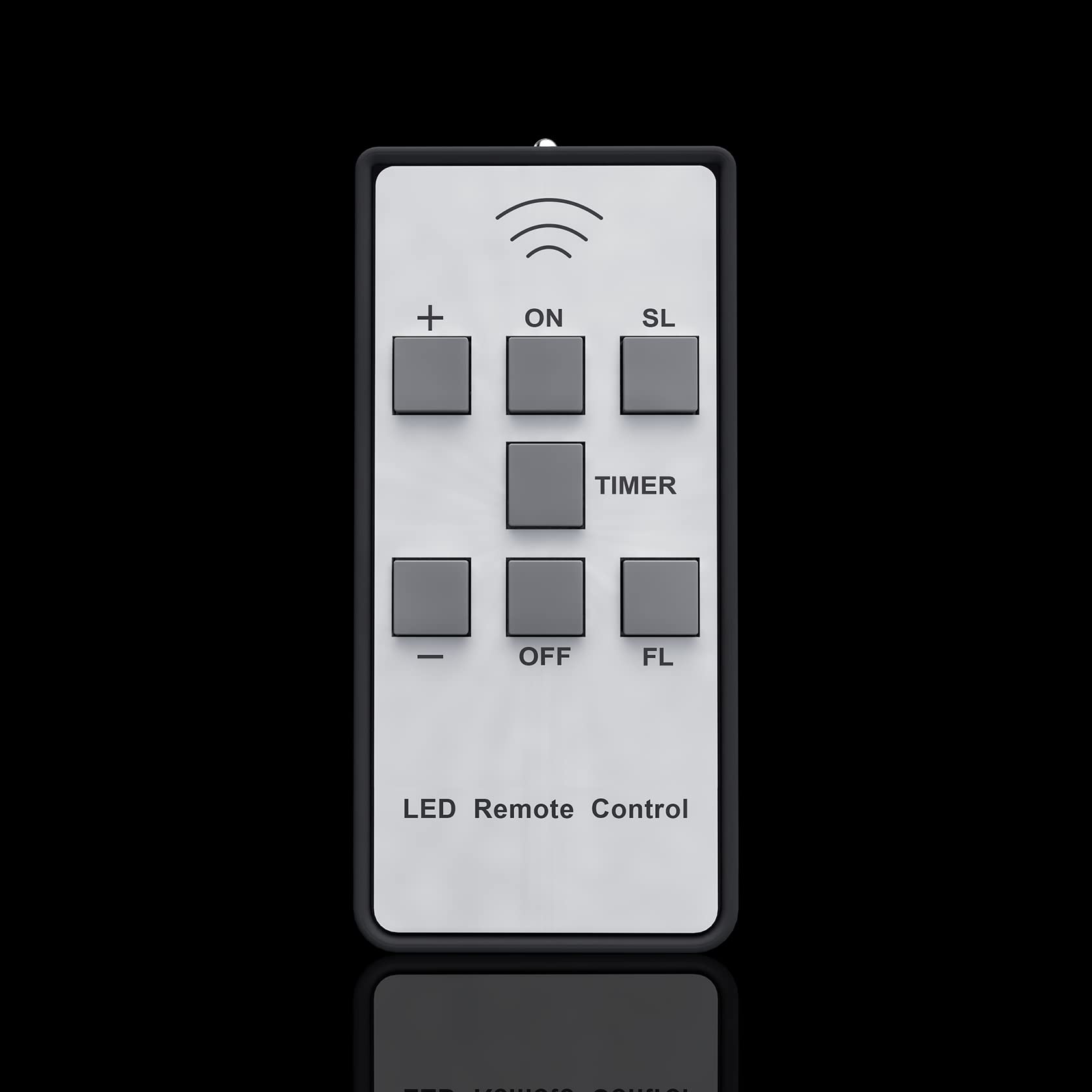 7-Key LED Candle Remote Control, PChero 1pc CR2025 Battery Operated Remote Replacement for LED Rechargeable Tealight Remote & Waterproof Christmas Taper Candles Remote