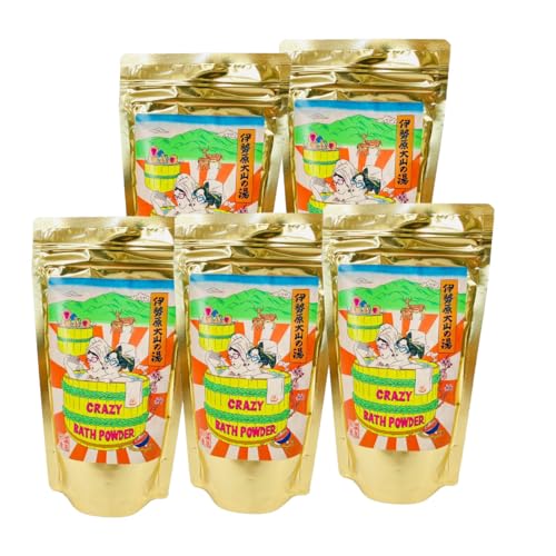 温泉の素「伊勢原大山の湯」大袋 (250g×5袋) 浮世絵Ver|天然温泉 温泉の素 伊勢原大山の湯 [0418]