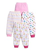 BUMZEE Girls Cotton Regular Fit Pyjamas Pack Of 4(Peb10696698)