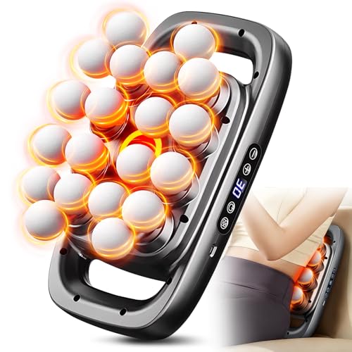 Image of 20 Head Massage Gun Deep Tissue, Handheld Back Massagers, Quiet Multi 20 Head Massage Gun for Shoulders, Neck, Legs, Portable Muscle Gun, Pain Relief, 3 Modes & 30 Intensities- Gifts for Men Women