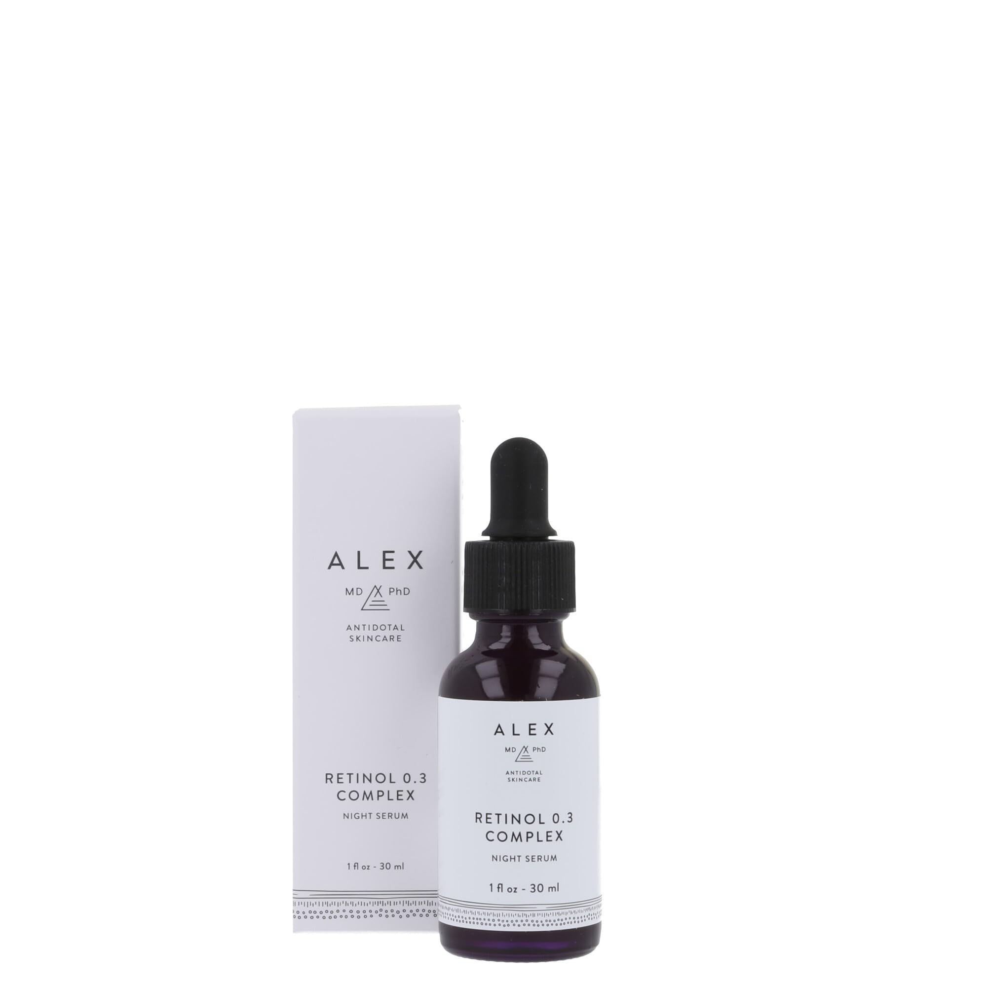 Amazon.com: Alex MD PhD Retinol 0.3 Complex Serum with Bakuchiol