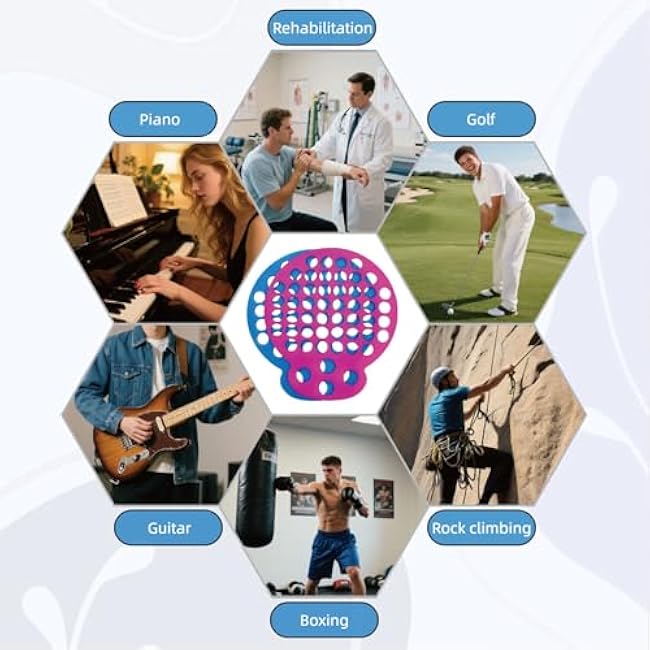 Hand Exerciser Grip Strengthener, Finger Extension Exerciser£¬Finger Stretcher for Hand Therapy, Relieve Pain for Arthritis, Carpal Tunnel£¨2 Pcs)