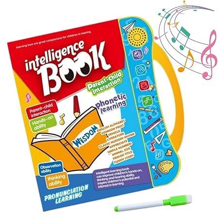 Hda Group Intelligence Sound Book | English Letters Learning Book (Multicolor) | Birthday & Return Gift for Girls and Boys Toys for kids (B0CZRMWNRT) Amazon Price History, Amazon Price Tracker