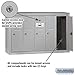 Vertical Mailbox, 5 Doors, Alum