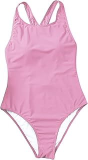 Bikini Embarazada Ropa De Mujer Tallas Grandes Traje De Baño Sin Mangas Color Sólido Simple Que Adelgaza La Espalda Que Cubre El Vientre Y Se Delgado Bañadores Vintage Traje Baño Mujer Reductor