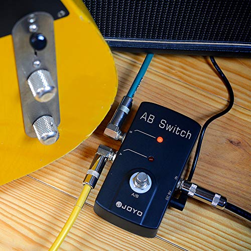 Image of JOYO Switch Pedal Switch Guitar Pedals in Loop A Directly to Line B, Two Output Effects Loop Chains (A /B Switch JF-30)