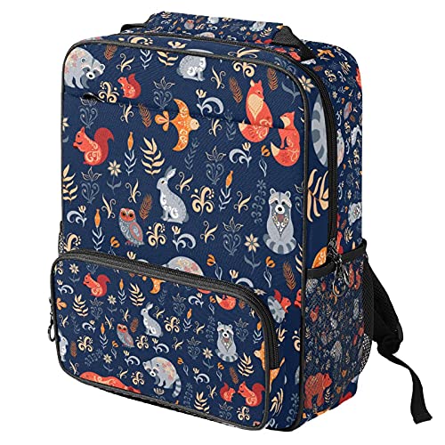 Sac à dos pour ordinateur portable contre le mal de dos avec style animaux tendance