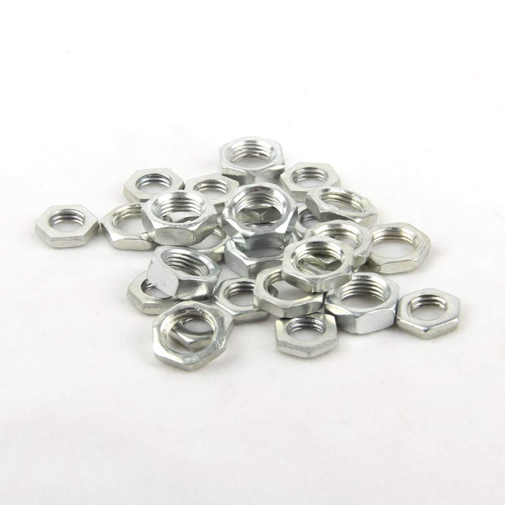 Dadi Per Filo Grosso 50 Dadi Esagonali 3/4-10 Grado 8 In Acciaio Zincato Giallo - Per Filettatura Grossa M 10x1 25 - Foto 10