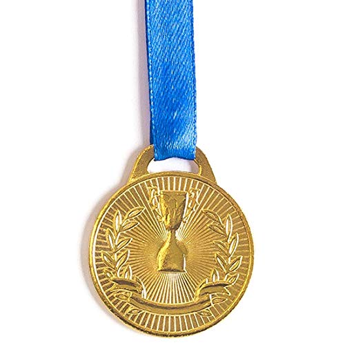 Medalha Ax Esportes 30Mm Honra Ao Mérito Dourada-Fa465 (Pç)