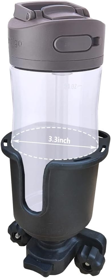 Brocraft 90 Degree Gunnel Track Drink / Cup Holder for Lund Sport Track / Ranger Boat
