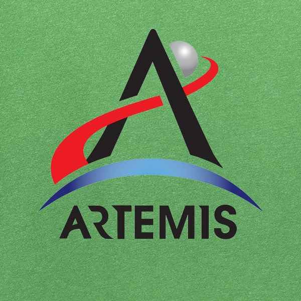 Pop Threads NASA Artemis Program Emblem Moon Mars Baby Toddler Kids Girl Boy T-Shirt2