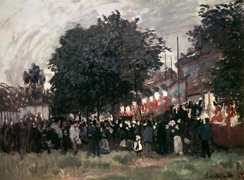Peinture Claude Monet affiche décoration murale premium 60x90 cm