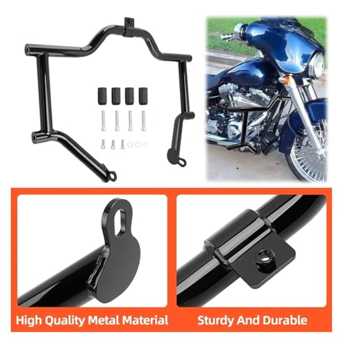 Barre de protection moteur avant moto pour voyager sereinement en Road King sur les routes