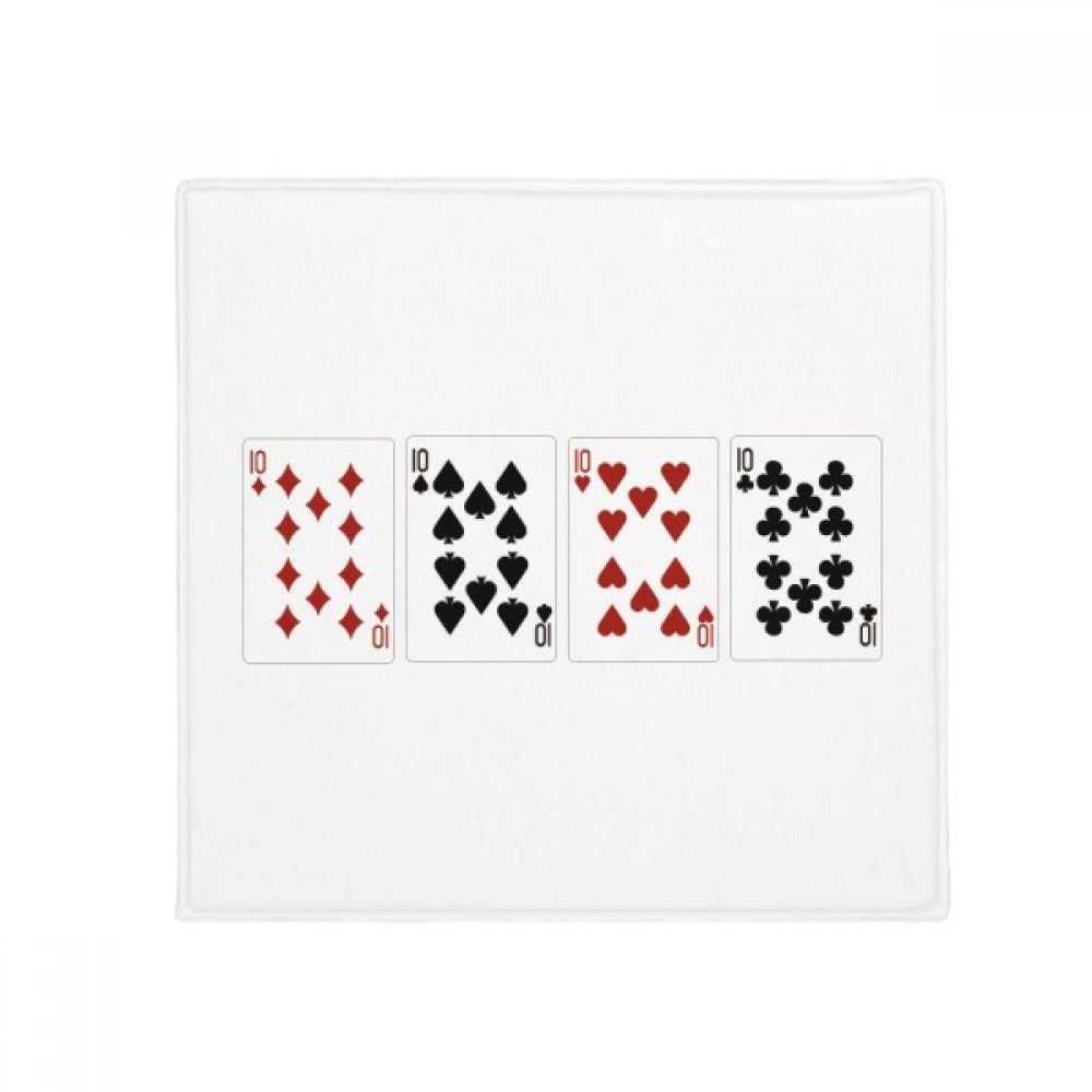 Tapis de sol original motif as de cœur et pique, une idée cadeau déco pour une crémaillère