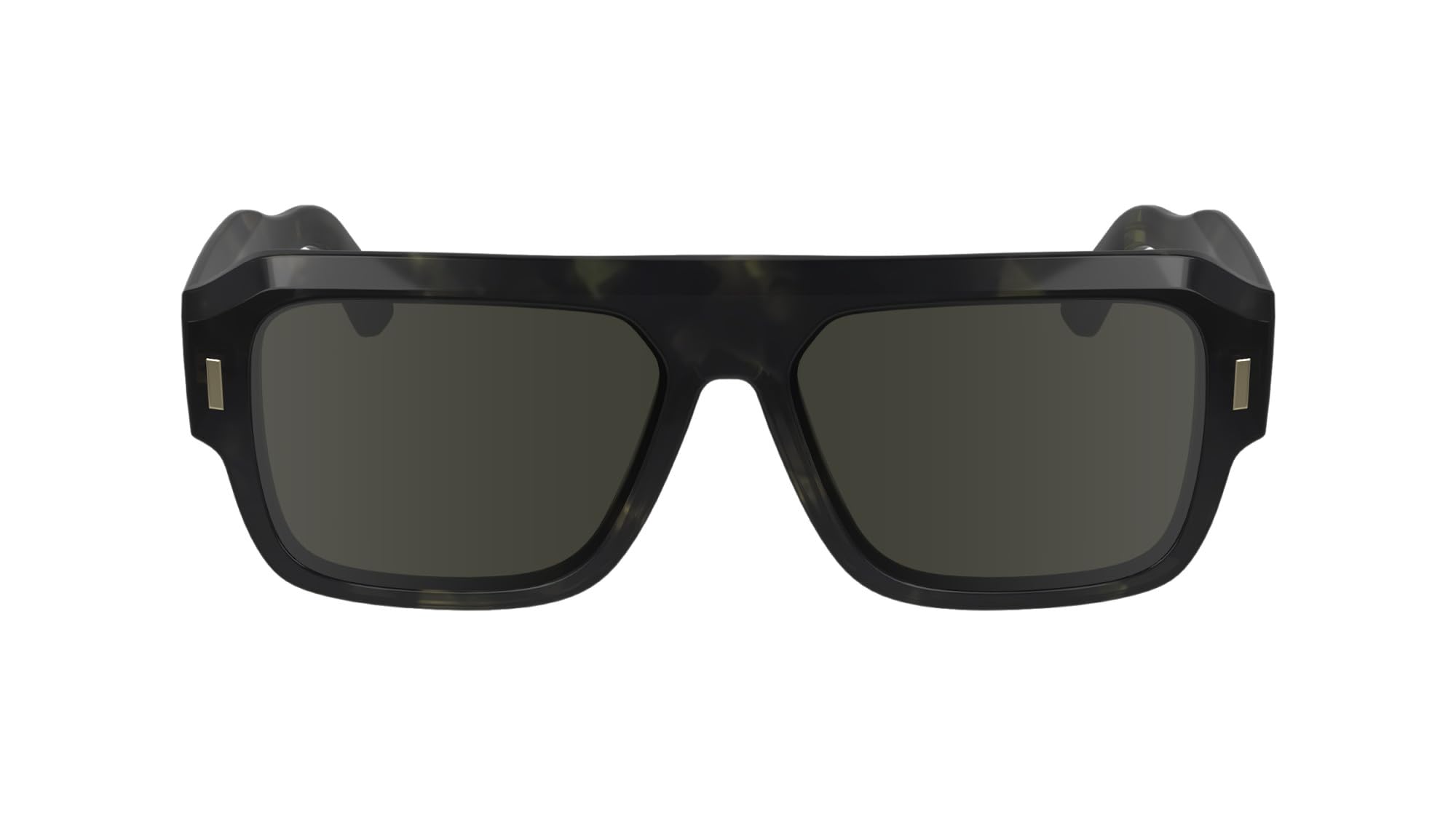 Calvin Klein Unisex Adult Sunglasses CK24501S - Khaki Havana with Solid Smoke Lens