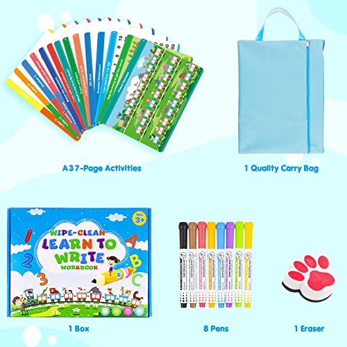 Back To School Supplies Toddler Toys For 4 5 6 7 8 Year Old Boys And Girls Gifts, Handwriting Practice Book Preschool Learning Activities For Kids, Montessori Learning Toys For Kids Ages 3-4 4-8 5-7 #TOP7