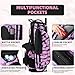 Mile High Life 14-Way Golf Stand Bag - Lightweight, Durable & Feature-Packed, with Multiple Pockets, Dual Strap and Rain Cover Hood, Premium Pink Golf Bags for Women