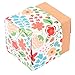 Shanrya Boîte à Fleurs colorées, boîte à Colliers 2,0 x 2,0 x 2,0 Pouces Boîtes d'emballage Cadeau pour Cadeaux de Mariage