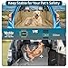 Veckle Cargo Liner, SUV Cargo Cover for Dogs with Side Flaps Hammock Water Resistant Nonslip Dog Seat Cover Area Protector Scratchproof for SUVs Sedans Vans