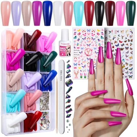 FANDAMEI 312 PCS Press on Nails Cover