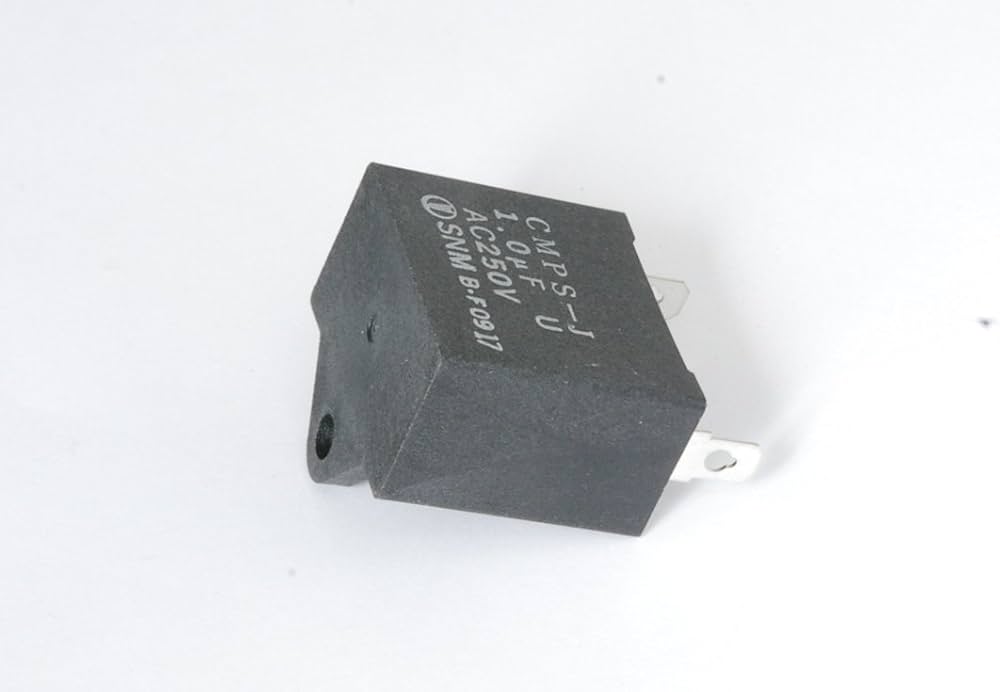 Amazon | 角型ACコンデンサー 250V 1.0μF | コンデンサ | 産業・研究