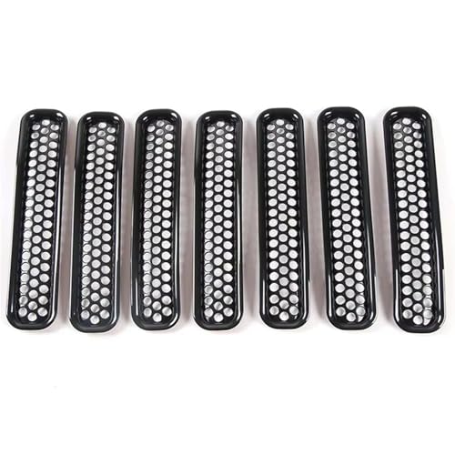 Parrilla delantera para Jeep Wrangler TJ kit de rejilla frontal malla panal 97-06
