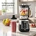 Olvy Standmixer Smoothie Maker 1500ml Glas To-Go LED Timer 6 Klingen-Black