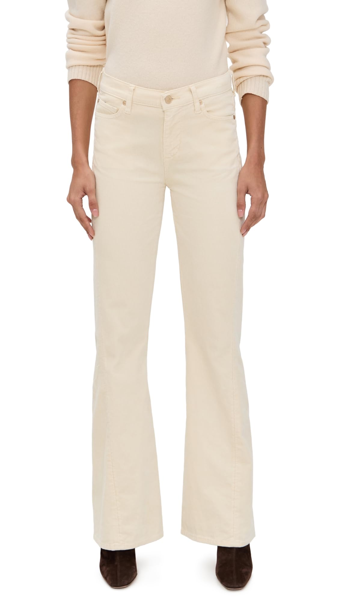 7 For All Mankind Womens Twisted Dojo Tailorless Corduroy Pants