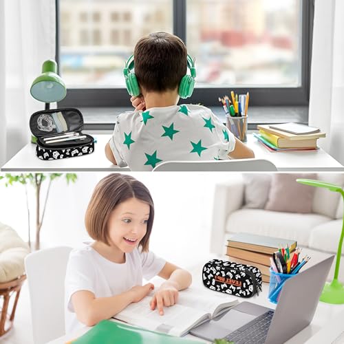 Image of Gamer Pencil Case for Boys, Large Capacity Pencil Pouch for Kids, Back to School Pencils Box Pen Bag with Zipper, Game Video Pen Case Stationery Organizer for Middle Elementary School