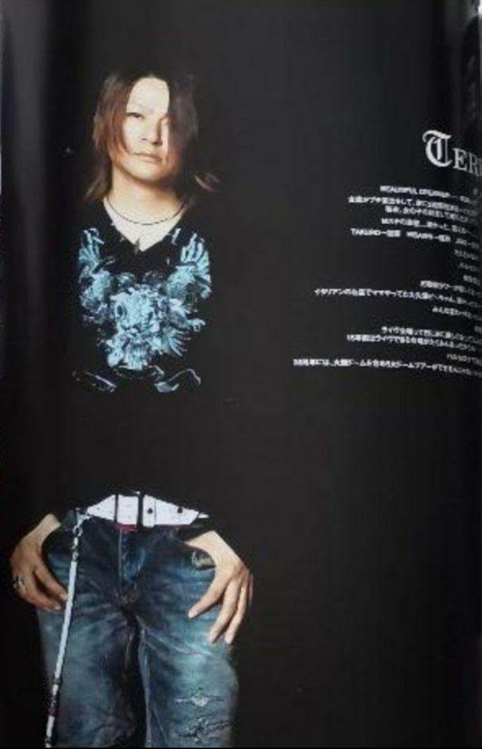 GLAY TERU着用モデルTシャツ&インディーズVHSセット GLAY TERU着用モデルTシャツ&インディーズVHSセット