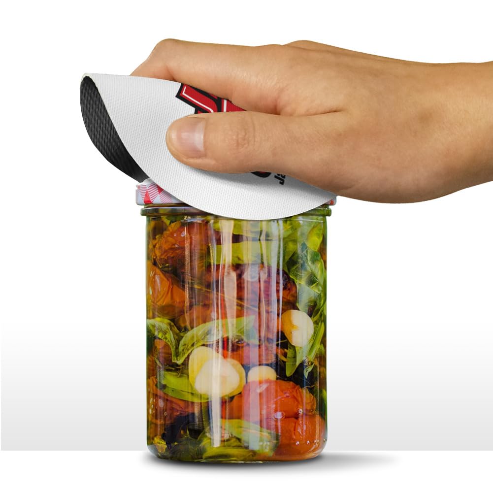 Graphics & More Jacksonville State University Primary Logo Round Rubber Non-Slip Jar Gripper Lid Opener