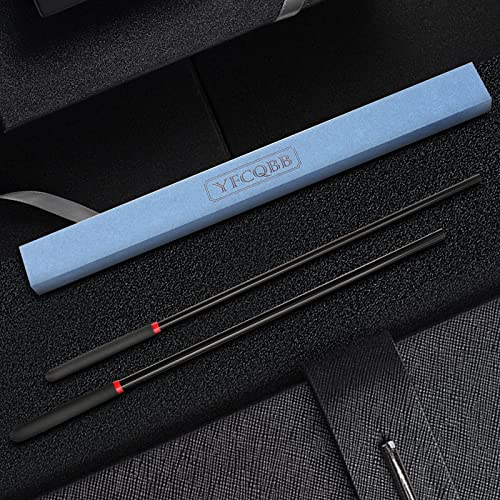 Yfcqbb 18-Inch Horse Riding Crop Stick 2-Piece Set, Black, 21-Inch #TOP1