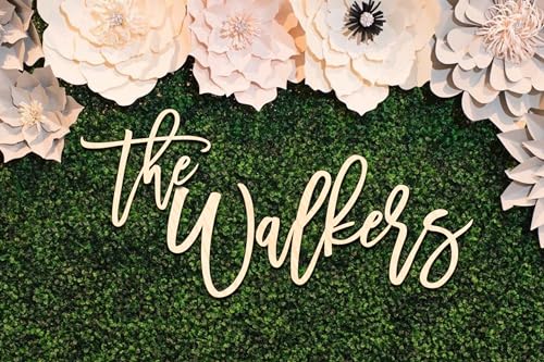Family Name Sign, Wooden Custom Name Sign, Nursery Name Sign, Family Name Signs, Choice of Size & Fonts!