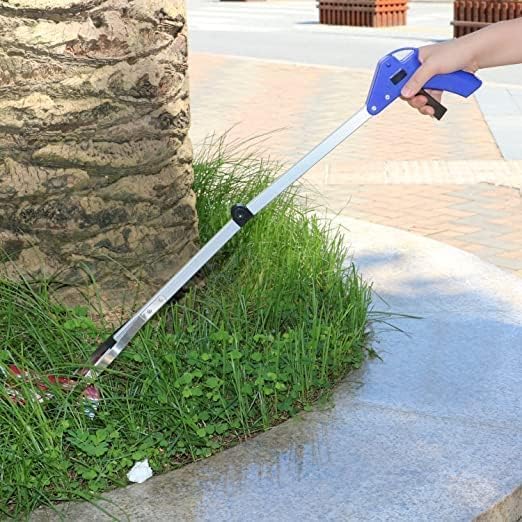 Aluminum Suction Cup Grip Grabber Pick Up Tool for Light Bulb Remover, Pad Pick Up,Litter Picker Trash/Garbage,Garden Nabber,Long Extender Easy Reaching Trash Stick