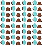 Compatible with Dolce Gusto Machines 100 x Flat White Pods 100 Capsule 100 Drinks Bulk Pack
