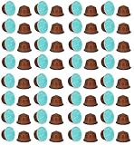 Compatible with Dolce Gusto Machines 100 x Flat White Pods 100 Capsule 100 Drinks Bulk Pack