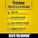 Prestone AS263Y Power Steering Fluid and Stop Leak 32 oz., Pack of 12
