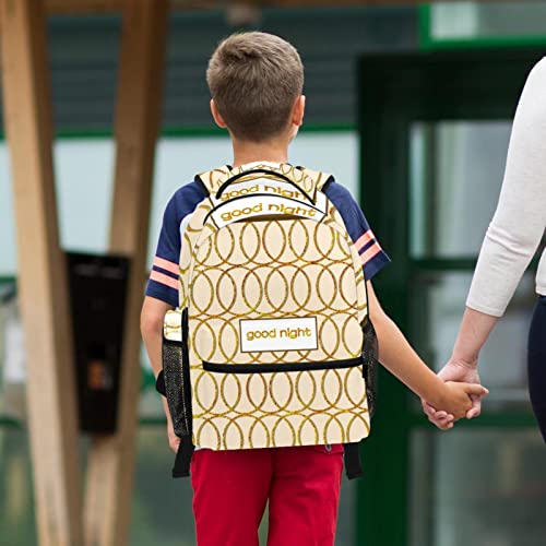 Sac à dos géométrique et cartables pour enfants pour le collège et le voyage - 6