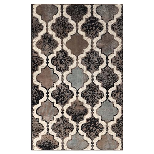 Tapete Superior Indoor 6 ft x 9 ft Chocolate miniatura 3