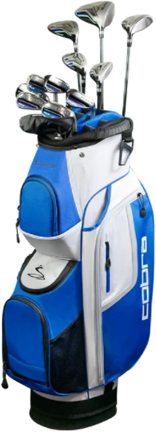 Cobra Golf New Cobra Fly-XL Graphite Senior Flex Complete Golf Set, Black/Blue, FLY-XL 2021 : Sports & Outdoors