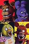 FNAF FIVE NIGHTS AT FREDDY'S Fleece Blanket - Freddy Fazbear's Design - Bed Throw Super Soft Blanket - 100% Polyester - 100 x 150cm, Single Fleece Blanket