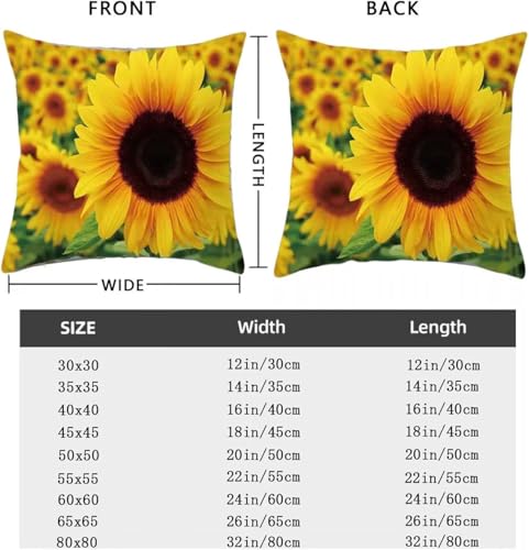 Coussins d'extérieur imperméables lot de 4 housses fleur de coquelicot