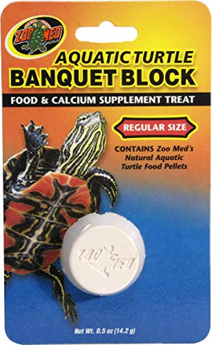 Zoo Med Aquatic Turtle Banquet Block 0.5 Ounce (Pack of 1)